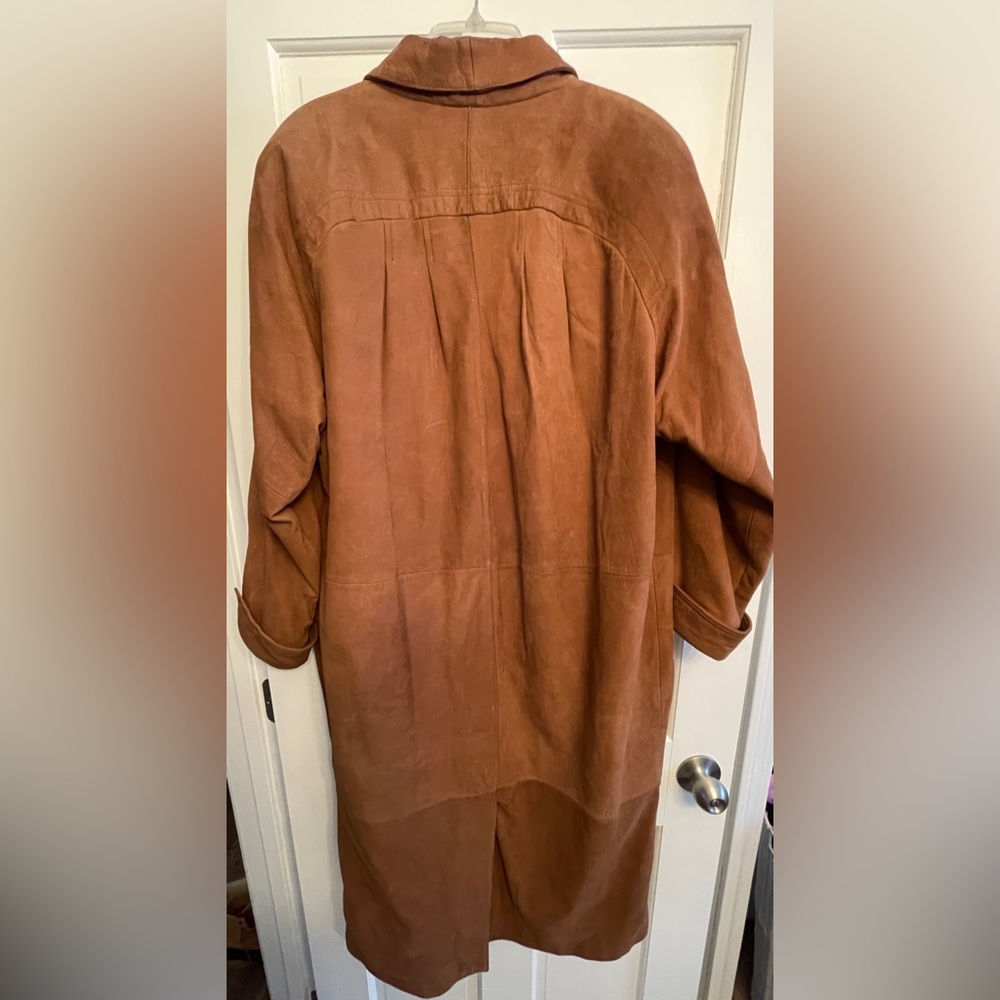 Adventure Bound by Wilson Leather Trench Coat - Picture 2 of 12